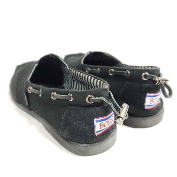 Bobs By Skechers Espadrilles Slip On Shoes Women's Size 10 Black Canvas - Picture 4 of 8